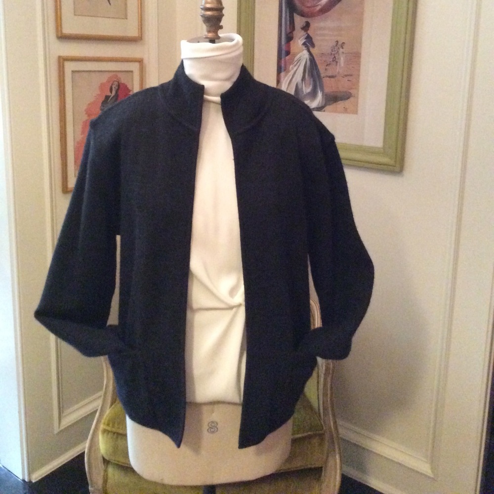 Black wool jacket